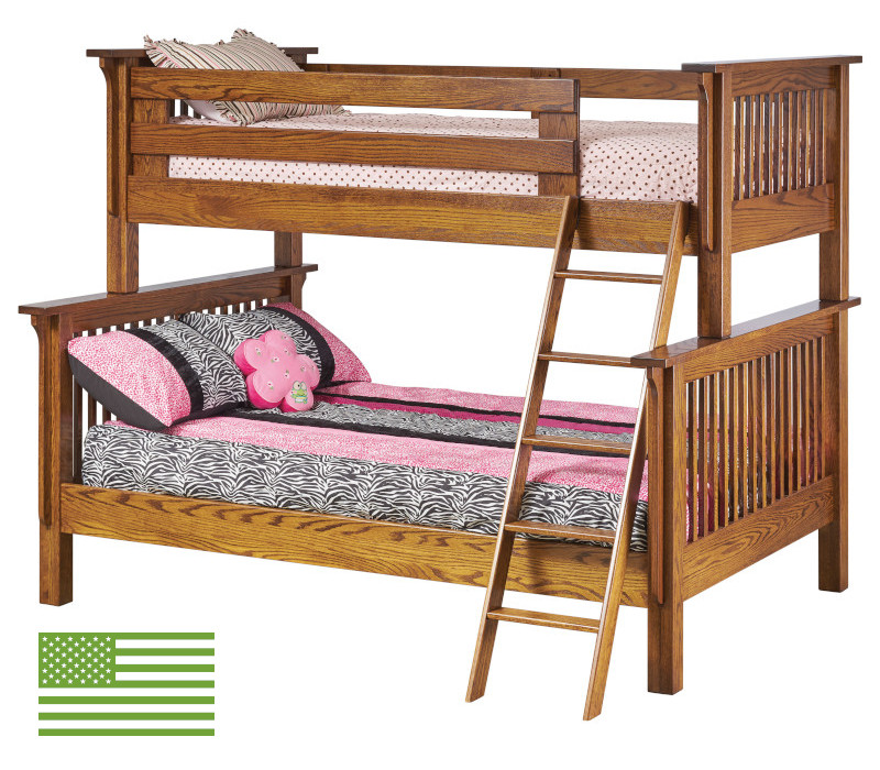 Amish Pearce Twin & Full Bunk Bed